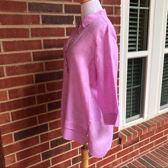 J JILL Linen Top - Picture 5 of 9